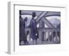 Le Pont De L'Europe-Gustave Caillebotte-Framed Giclee Print