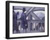 Le Pont De L'Europe-Gustave Caillebotte-Framed Giclee Print