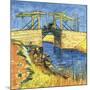 Le Pont De Langlois a Arles, 1888-Vincent van Gogh-Mounted Giclee Print