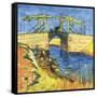 Le Pont De Langlois a Arles, 1888-Vincent van Gogh-Framed Stretched Canvas