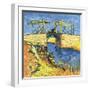 Le Pont De Langlois a Arles, 1888-Vincent van Gogh-Framed Giclee Print