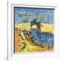 Le Pont De Langlois a Arles, 1888-Vincent van Gogh-Framed Giclee Print