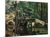 Le Pont De Maincy Pres De Melun 1879-80 (Bridge of Maincy Near Melun)-Paul Cézanne-Mounted Giclee Print