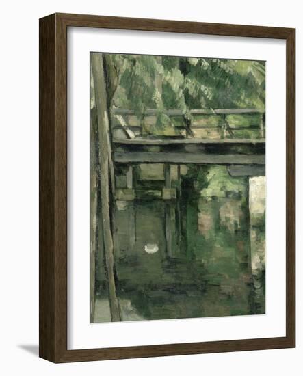 Le Pont de Maincy, près de Melun-Paul Cézanne-Framed Giclee Print