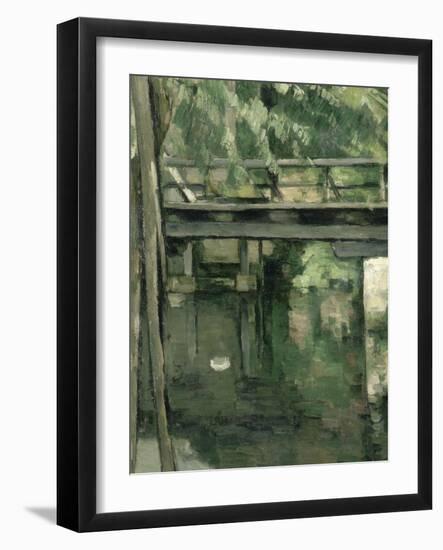 Le Pont de Maincy, près de Melun-Paul Cézanne-Framed Giclee Print