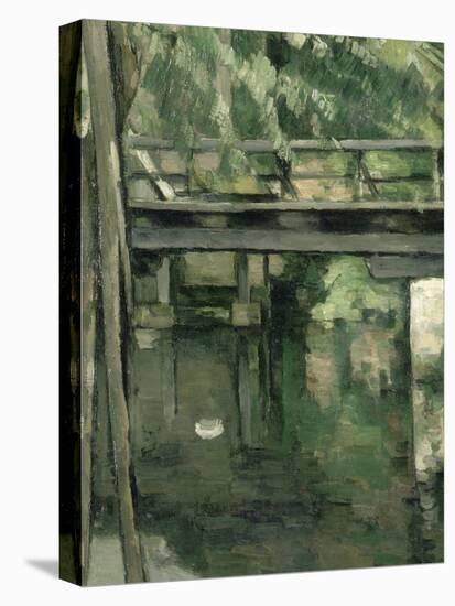 Le Pont de Maincy, près de Melun-Paul Cézanne-Stretched Canvas