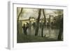 Le Pont de Mantes-Jean-Baptiste-Camille Corot-Framed Giclee Print