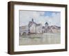Le Pont De Moret, 1888-Alfred Sisley-Framed Giclee Print