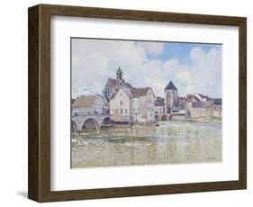 Le Pont De Moret, 1888-Alfred Sisley-Framed Giclee Print