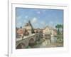 Le Pont de Moret-Alfred Sisley-Framed Giclee Print