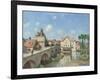 Le Pont de Moret-Alfred Sisley-Framed Giclee Print