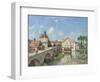 Le Pont de Moret-Alfred Sisley-Framed Giclee Print