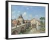 Le Pont de Moret-Alfred Sisley-Framed Giclee Print