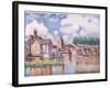 Le Pont De Moret-Alfred Sisley-Framed Giclee Print