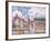 Le Pont De Moret-Alfred Sisley-Framed Giclee Print