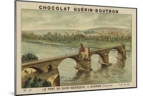 Le Pont De Saint-Benezech, a Avignon, Vaucluse-null-Mounted Giclee Print