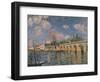 Le Pont de Sevres, 1877 by Alfred Sisley-Alfred Sisley-Framed Giclee Print