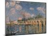 Le Pont de Sevres, 1877 by Alfred Sisley-Alfred Sisley-Mounted Giclee Print