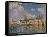 Le Pont de Sevres, 1877 by Alfred Sisley-Alfred Sisley-Framed Stretched Canvas