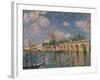 Le Pont de Sevres, 1877 by Alfred Sisley-Alfred Sisley-Framed Giclee Print