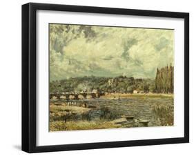 Le Pont De Sevres, 1877-Alfred Thompson Bricher-Framed Giclee Print