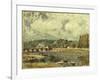 Le Pont De Sevres, 1877-Alfred Sisley-Framed Giclee Print