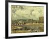 Le Pont De Sevres, 1877-Alfred Sisley-Framed Giclee Print