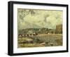 Le Pont De Sevres, 1877-Alfred Sisley-Framed Giclee Print