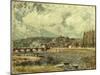 Le Pont De Sevres, 1877-Alfred Sisley-Mounted Giclee Print