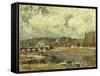 Le Pont De Sevres, 1877-Alfred Sisley-Framed Stretched Canvas