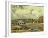 Le Pont De Sevres, 1877-Alfred Sisley-Framed Giclee Print