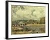 Le Pont De Sevres, 1877-Alfred Sisley-Framed Giclee Print