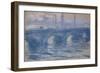 Le pont de Waterloo à Londres-Claude Monet-Framed Giclee Print