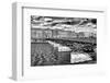 Le Pont des Arts and the Seine River - Paris - France-Philippe Hugonnard-Framed Photographic Print