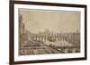 Le pont des Arts-null-Framed Giclee Print