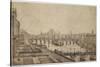 Le pont des Arts-null-Stretched Canvas