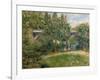 Le pont du chemin de fer a Chatou-the railway bridge at Chatou, 1881 Canvas, 54 x 65,5 cm R. F.3758-Pierre-Auguste Renoir-Framed Giclee Print