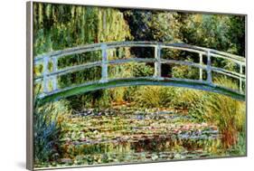 Le Pont Japonais a Giverny-Claude Monet-Framed Poster