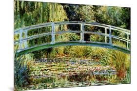 Le Pont Japonais a Giverny-Claude Monet-Mounted Poster