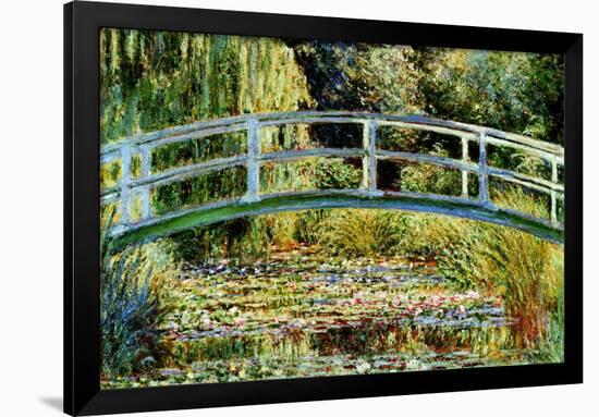 Le Pont Japonais a Giverny-Claude Monet-Framed Poster