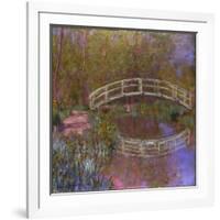 Le Pont Japonais Dans le Jardin de Monet-Claude Monet-Framed Giclee Print