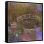 Le Pont Japonais Dans le Jardin de Monet-Claude Monet-Framed Stretched Canvas