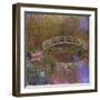 Le Pont Japonais Dans le Jardin de Monet-Claude Monet-Framed Premium Giclee Print