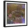 Le Pont Japonais Dans le Jardin de Monet-Claude Monet-Framed Premium Giclee Print