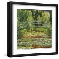 Le pont Japonais, Giverny-Claude Monet-Framed Art Print