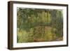 Le Pont Japonais (Japanese Bridg)-Claude Monet-Framed Premium Giclee Print