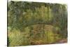 Le Pont Japonais (Japanese Bridg)-Claude Monet-Stretched Canvas