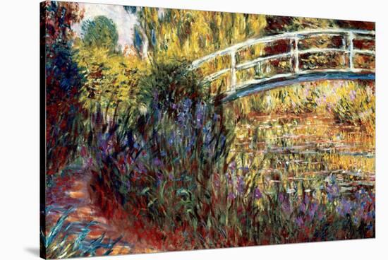 Le Pont Japonais-Claude Monet-Stretched Canvas