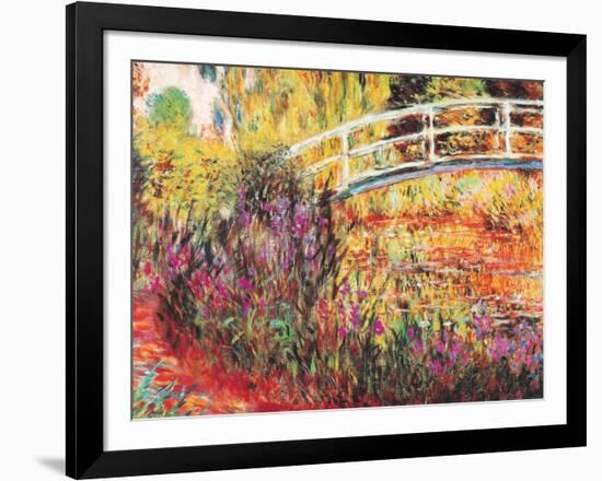 Le Pont Japonais-Claude Monet-Framed Art Print