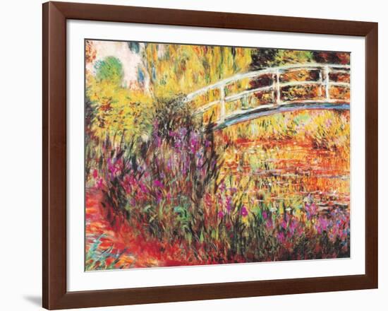 Le Pont Japonais-Claude Monet-Framed Art Print